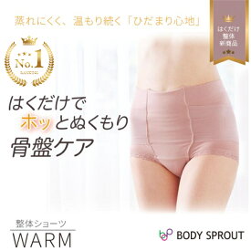 【温活×骨盤ケア】整体ショーツWARM 肌寒い季節に はくだけ楽ちん ベルト不要 苦しくない 産後 骨盤ショーツ パンツ ガードルショーツ サポートショーツ 骨盤矯正 骨盤底筋 サポーター ぽっこりお腹 あったか 温活アイテム 女性 発熱生地採用