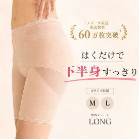 【しめつけない骨盤ケア】整体ショーツ LONG レディース 直ばき ヒップアップ 美尻 骨盤ガードル ガードルショーツ パンツ ムレない 通気性 ひびきにくい ぽっこりお腹 サポート 骨盤補整 産後 骨盤矯正 女性 【SPプライス】