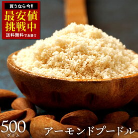 アーモンドプードル 500g アーモンドパウダー [ 送料無料 アーモンド 純アーモンドプードル 皮なし 皮無し アーモンド粉末 粉 パウダー ナッツ 製菓 製パン 材料 手作り 業務用 大容量 子供 チャック付き プードル almond powder 製菓製パン材料 無添加 ナッツ ]