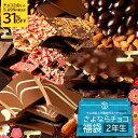値上げ直前さよなら福袋 割れチョコ「 さよならチョコ 福袋 ≪2年生≫ (37種類より選べる割れチョコ最大200g×2袋 +ハ…