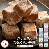 プチギフト 和三盆クッキー 「9種類から4箱選べる和讃盆くっきぃセット」 送料無料 [ 和三盆菓子 和三盆…