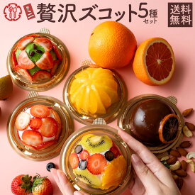 ズコット 「超かわいい贅沢ズコットのキラキラミニアソート5種セット」 送料無料 [ ズコットケーキ イタリアケーキ 人気 デザート ]