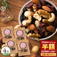 【2セット購入で最大300円引きクーポン発行中】【24時間限定 タイムセール まさかの半額】 ミックスナッ…