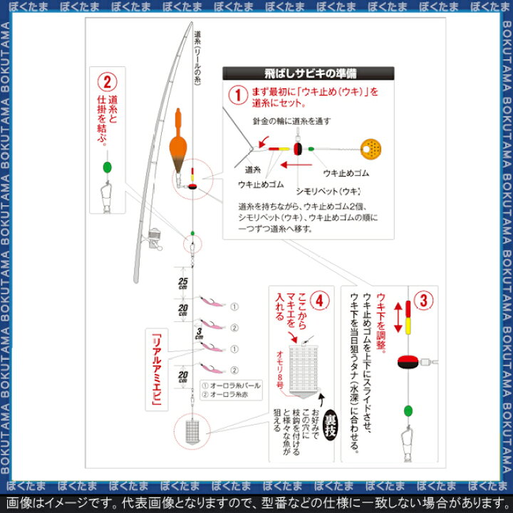 楽天市場 送料無料 ハヤブサ 下カゴ飛ばしサビキセット リアルアミエビ Ha230 選べる3サイズ 2個セット ハヤブサ Hayabusa Hayabusaしかけ サビキ アミエビ カゴ 飛ばし 小アジ アジ リアル アミエビ ぼくの玉手箱屋 フィッシング店