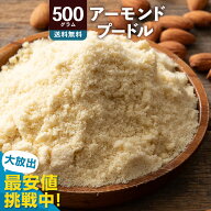 アーモンドプードル 500g アーモンドパウダー [ 送料無料 アーモンド 純アーモンドプードル 皮なし 皮無…