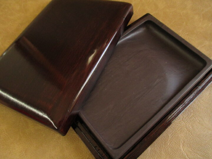 楽天市場】麻子抗端渓硯【長方硯(6吋)】(定価18700円 SU 木箱入 