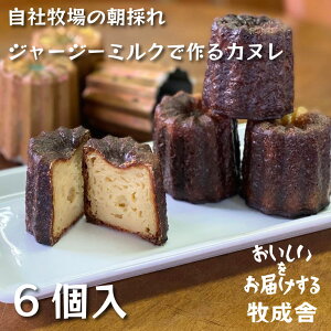 お歳暮早割最大1000円OFFクーポン!【 極上のミルクカヌレ6個】カヌレ ギフト 詰め合わせ プレゼント コーヒー 内祝い お誕生日 お取り寄せ お礼 スイーツ 高級 フランス菓子 おしゃれ 牧成舎