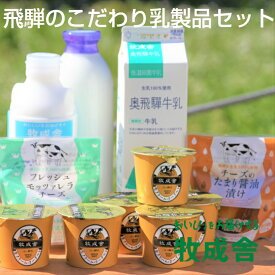 【1,100円OFFクーポン】＜飛騨の乳製品バラエティーセット＞ 中元 お中元 ギフト ギフト 贈り物 ヨーグルト 牧場 乳製品 詰め合わせ 応援 チーズ 牛乳 飛騨古川 内祝い 誕生日 コロナ 応援 学校 給食 観光地応援　グルメ