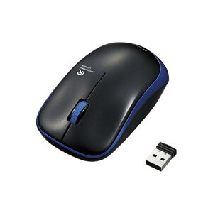 �G���R�� ���C�����X�}�E�X USB 3�{�^�� IR LED �ȓd�� �u���[ M-IR07DRBU�y���[�J�[�����z