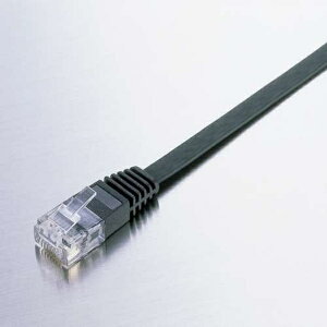 ELECOM Gigabit �X�[�p�[�t���b�gLAN�P�[�u�� 10m cat6 BK LD-GF/BK10