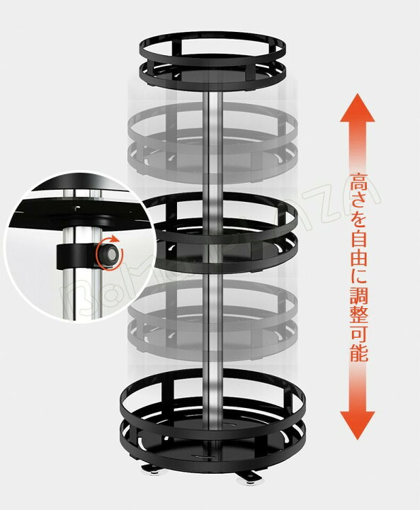 楽天市場】キッチン 収納 調味料 調味料ラック 360回転式 スパイスラック 回転 ステンレススチール製 調味料入れ 収納 調味料台 コスメ収納 化粧品収納 調味料収納 卓上収納 冷蔵庫収納 キッチン収納 シンク下収納 大容量 3段 : BoMa PLAZA 楽天市場】キッチン 収納 調味料 調味料ラック 360回転式 スパイスラック 回転 ステンレススチール製 調味料入れ 収納 調味料台 コスメ収納 化粧品収納 調味料収納 卓上収納 冷蔵庫収納 キッチン収納 シンク下収納 大容量 3段 : BoMa PLAZA