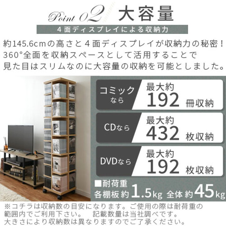 楽天市場】ラック 収納ラック ディスプレイラック CD収納棚 キャスター 