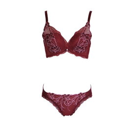 【bon】脇スッキリバストメイクブラ カシュクール型 シリーズ☆ブラショーツセット【-GA-】