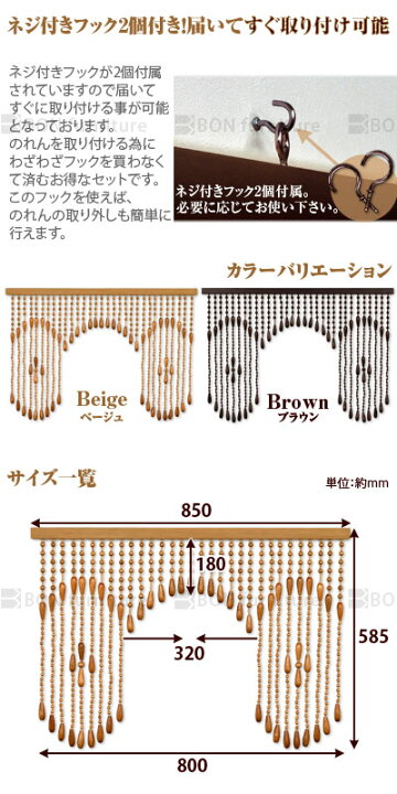 楽天市場】暖簾 ノレン アジアン インテリア 日本製 国産 間仕切り 