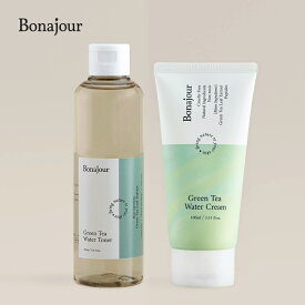 グリーンティー2点セット / グリーンティーウォーター トナー205ml + ウォータークリーム 100ml / 水分クリーム 韓国化粧品