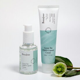 【7/15-7/19 クリアランスセール】グリーンティーPDRNカプセルセラム50ml ＋ クリーム50ml / Green Tea PDRN Capsule Serum + Cream