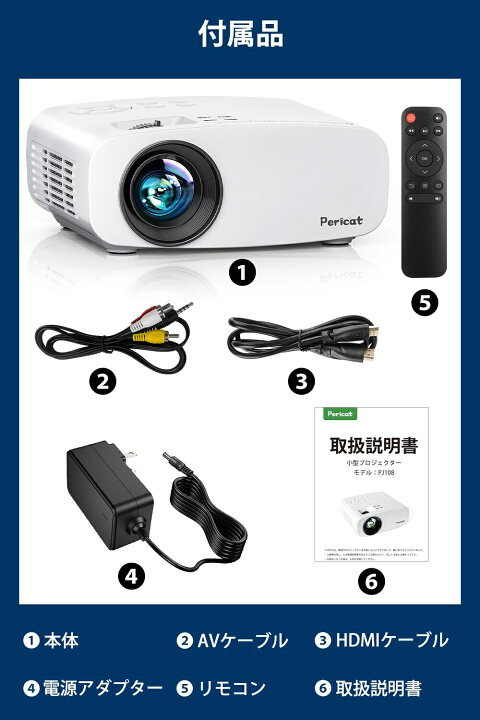 楽天市場】プロジェクター 超小型 12000LM 高画質【WIFI対応】明るい 