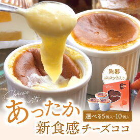 大阪土産手土産 ケーキ チーズ バスク 人気 誕生日 お祝い 記念日 お盆 お中元【記念日ギフト】【プレゼント専用】純白の陶器のカップで贈り物♪プレゼントにはぴったり！！魅惑の新感覚レンジでチン！【あったか新食感チーズココ陶器入り5個/10個】 チーズケーキ