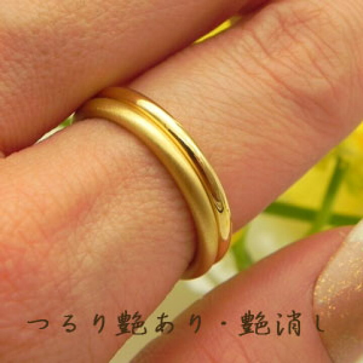楽天市場】【指輪】2ミリ幅撫子リング 指輪22金orプラチナ950 手作り 