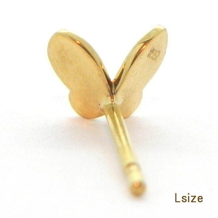 楽天市場】【ピアス】蝶Lサイズ「バタフライ・ちょうちょ」LサイズK22  