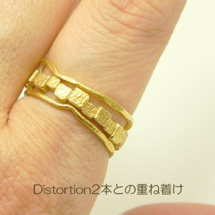 楽天市場】【指輪】モザイクリング指輪 Ring リングK22/K18YG/K18PG  