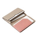 【BONAVENTURA公式】 スリーブ付き ビジネスカードケース シュリンクレザー シュリンクレザー カードケース ビジネス …