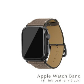 【BONAVENTURA公式】Apple Watch レザーバンド (アダプター：ブラック) 【38mm/40mm/41mm/42mm/44mm/45mm/49mm 対応】シュリンクレザー 本革 レザー 高級 ブランド BONAVENTURA ボナベンチュラ T40SBK T40LBK T44LBK