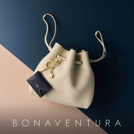【BONAVENTURA公式】Noa Bag (ストラップ付 ノアバッグ) レディースバッグ ドローストリングバッグ ショルダーバッグ 本革 レザー 高級 ブランド BONAVENTURA ボナベンチュラ BDPT2R