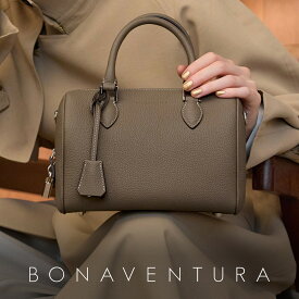 【公式】バレンティナ ボストンバッグ シュリンクレザー レディースバッグ ハンドバッグ ショルダー付き 本革 レザー 高級 ブランド BONAVENTURA ボナベンチュラ BBOT1 BBOT2