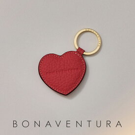 【BONAVENTURA公式】 ハートキーホルダー シュリンクレザー キーケース キーホルダー ブランド 革 本革 レザー BHKT2