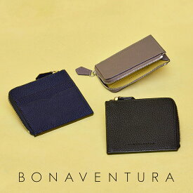 【公式】L字ジップ ウォレット シュリンクレザー 薄い財布 本革 レザー 高級 ブランド BONAVENTURA ボナベンチュラ BWAT39