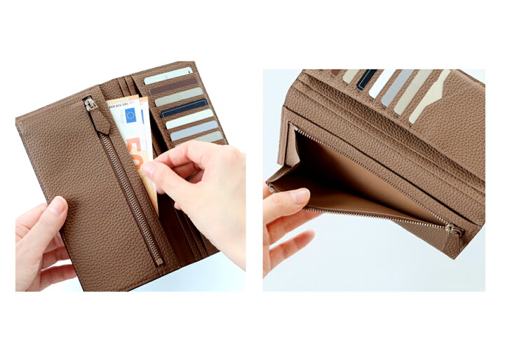 楽天市場】【BONAVENTURA公式】ロングウォレット 二つ折り財布 薄い  