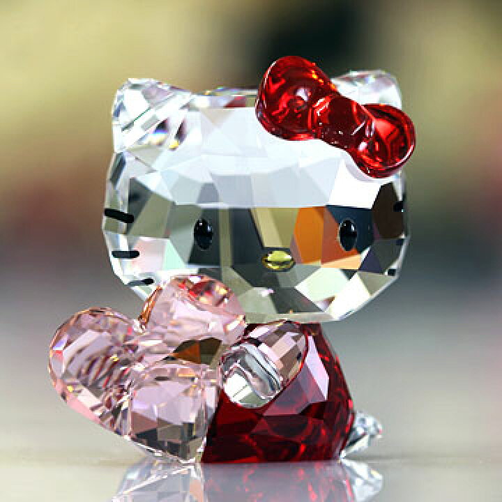 Swarovski(スワロフスキー)ハローキティ 置物スワロフスキー 本日限定 