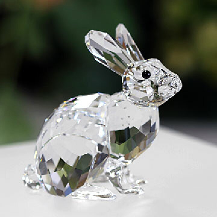 楽天市場】スワロフスキー 置物(Swarovski) 動物 ウサギ #5266232 