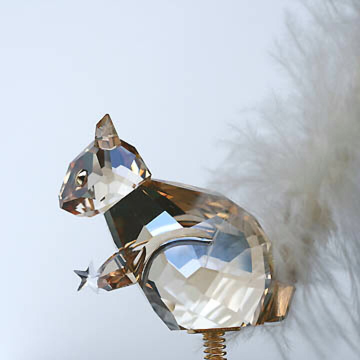 楽天市場】スワロフスキー 置物(Swarovski) クリスマス 冬のリス 