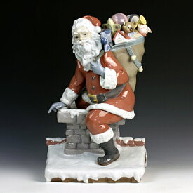 リヤドロ（Lladro リアドロ 陶器人形 置物） クリスマス サンタがやってきた（1500体限定）#ldr-1931
