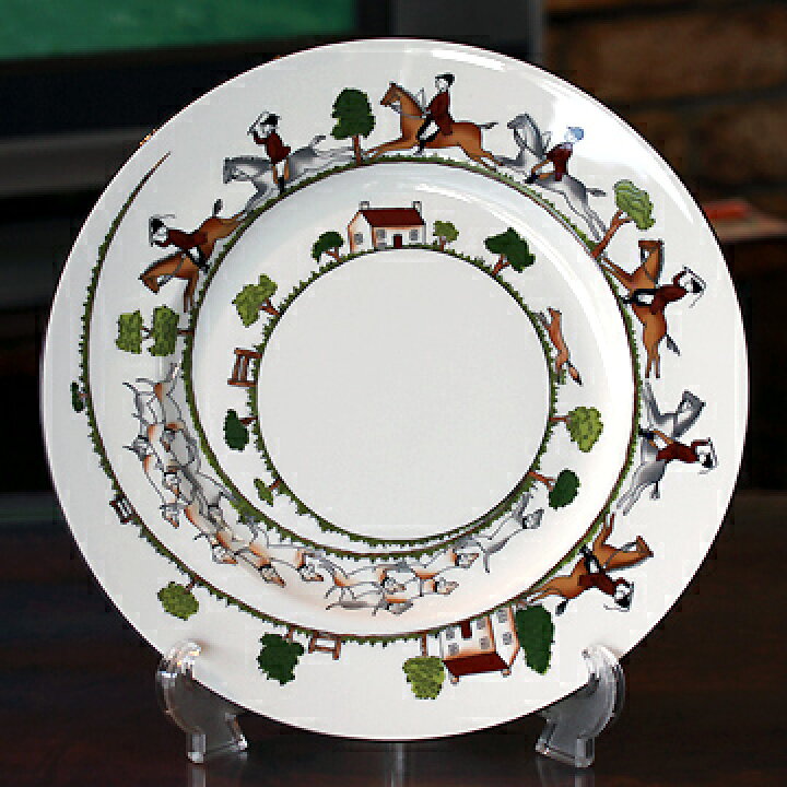 楽天市場】ウエッジウッド[Wedgwood] ハンティングシーン 27cm  