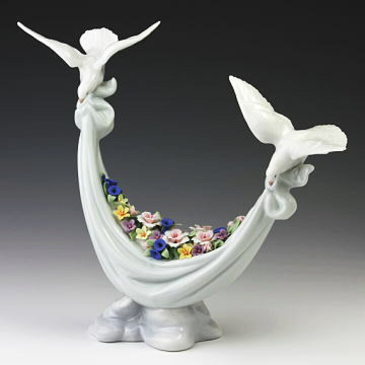 楽天市場】リヤドロ（Lladro リアドロ 陶器人形 置物） 動物 平和の  