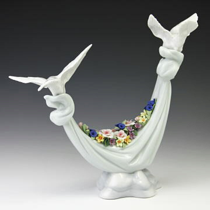 楽天市場 リヤドロ Lladro リアドロ 陶器人形 置物 動物 平和の花かご Ldr 6579 ボンドストリート