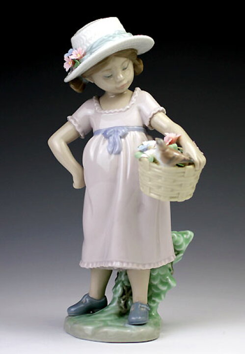 楽天市場】訳あり（箱潰れ）リヤドロ（Lladro リアドロ 陶器人形 置物  