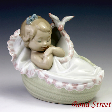リヤドロ（Lladro リアドロ 陶器人形 置物） 赤ちゃん 私の夢#ldr-6710 | ボンドストリート