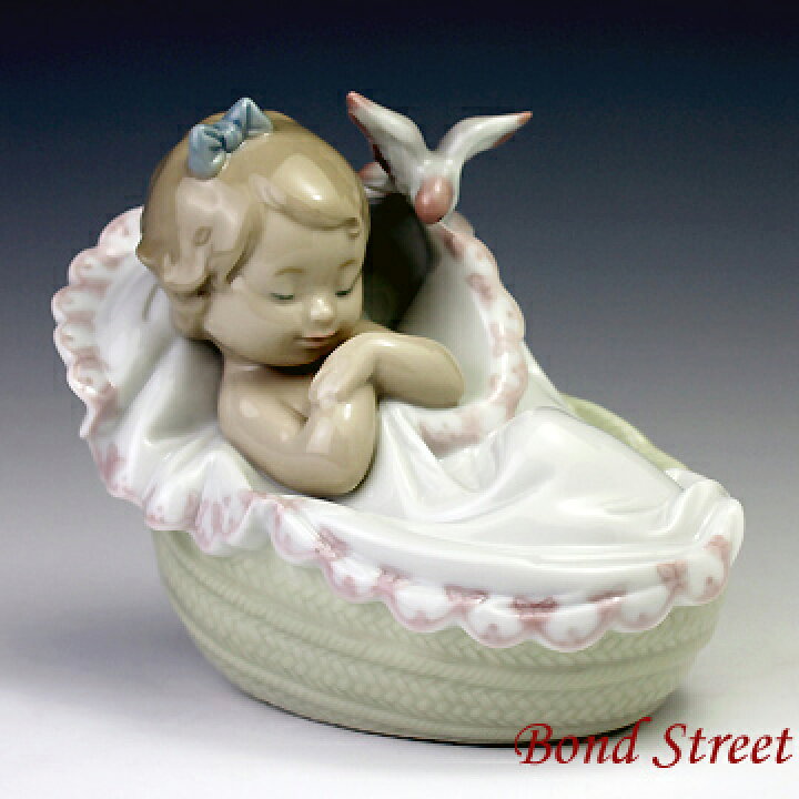 楽天市場】リヤドロ（Lladro リアドロ 陶器人形 置物） 赤ちゃん 私の 