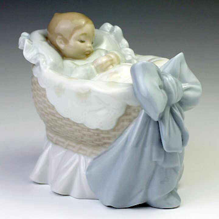 楽天市場】リヤドロ（Lladro リアドロ 陶器人形 置物） 赤ちゃん 