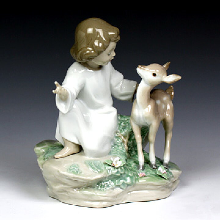 楽天市場】リヤドロ（Lladro リアドロ 陶器人形 置物） 動物 リトル 