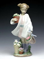 楽天市場】リアドロ 花と少女の通販