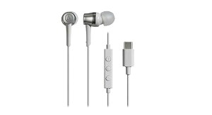 �I�[�f�B�I�e�N�j�J ATH-CKD3C WH �}�C�N�t���C���z�� USB Type-C �L�� 1.2m �J�i���^ �z���C�g