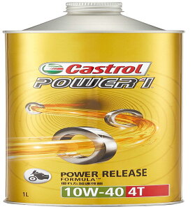 Castrol(JXg[) GWIC POWER1 4T 10W-40 MA2 1L ֎4TCNGWp 
