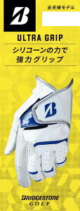 BRIDGESTONE(�u���a�X�g��) �S���t�O���[�u ULTRA GRIP �z���C�g/�u���[ �E��p 25cm �����Y GL2506WB25