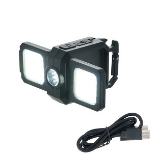 ���V(Takagi) EARTH MAN 3.7V �[�d�� ���^ COB���C�g �_�u�� HLT-8LiA USB�P�[�u�� Type-C 1�{�t�� ���� �܂��� �p�x���� 0~90�x ���̓}�O�l�b�g 800���[���� �ʔ��� LED �A�E�g�h�A ��铔 ��ԍ�� �Ɩ� 