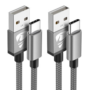 USB Type C �P�[�u�� Aioneus �^�C�vC �P�[�u�� �y2M/2�{�Z�b�g�z �i�C�����҂� 3A�}���[�d USB C �[�d�R�[�h USB A to USB C �����Ղ��[�[�d�� i Phone 17�ASamsung Galaxy�ASony�APixel�AXiaomi�AH u a w e i�AAndroid��Typ